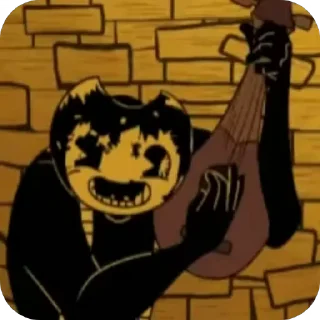 Sticker from Bendy and the ink machine