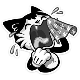 😭 emoji Ретрокот Джо ➩ @Earth928B Telegram sticker 21 of 46