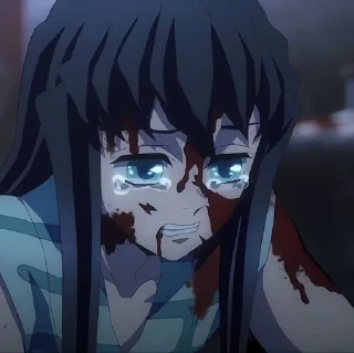 😭 emoji Муд: Токито Муичиро Telegram sticker 21 of 37