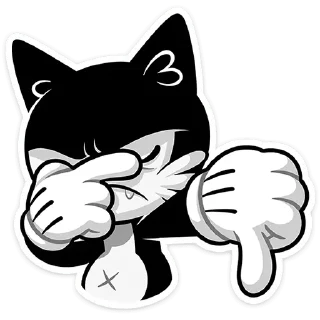 👎 emoji Ретрокот Джо ➩ @Earth928B Telegram sticker 22 of 46