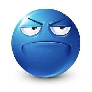 😠 emoji ага Telegram sticker 20 of 43