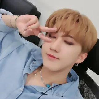 📸 emoji #. changbin [ @misakostickers ] Telegram sticker 5 of 30