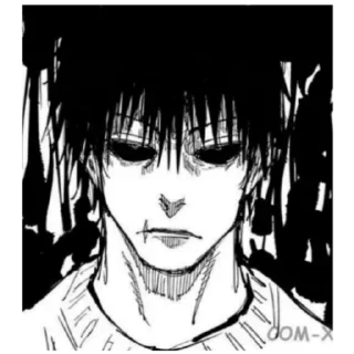 😡 emoji Toji Fushiguro Telegram sticker 24 of 30