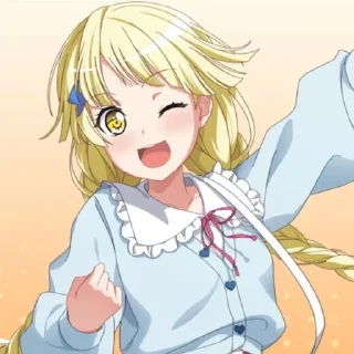 🌟 emoji - Kokoro Tsurumaki @kanquxstickers Telegram sticker 18 of 120