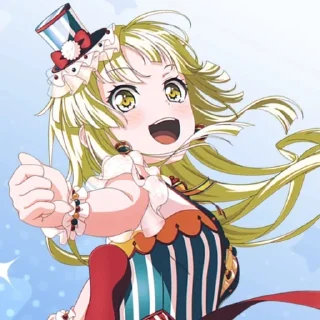 🌟 emoji - Kokoro Tsurumaki @kanquxstickers Telegram sticker 17 of 120