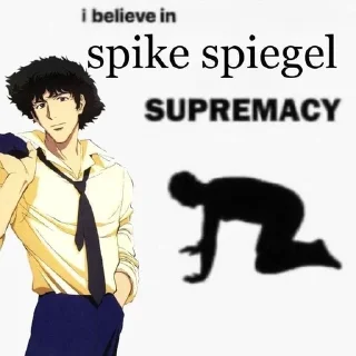 🔵 emoji COWBOY BEBOP Telegram sticker 16 of 20