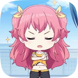 🐹 emoji momoi airi @emostickersbangdream Telegram sticker 6 of 31