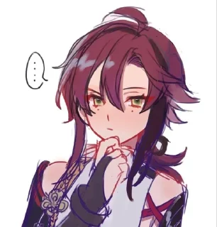 😪 emoji хэйдзо прекрасен Telegram sticker 8 of 49