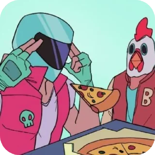 🏍 emoji конченый бiкер :: @msi_ripoff Telegram sticker 10 of 70