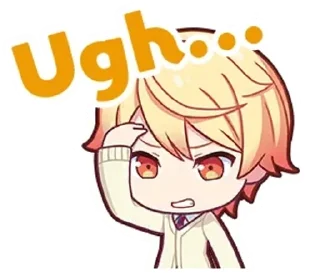 😥 emoji штампы с Тсукасой!!♡-@bandoristiker Telegram sticker 9 of 20