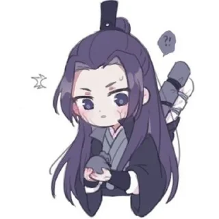 ❤‍🩹 emoji У Сяо лапки Telegram sticker 21 of 40