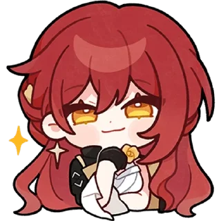 😊 emoji ●Chibi HSR●@hsrstikerss Telegram sticker 18 of 120