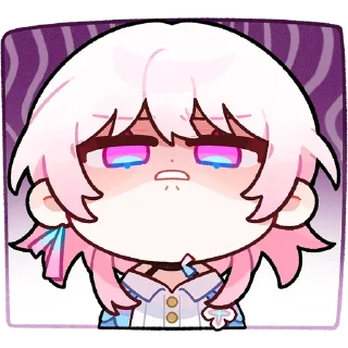 😐 emoji ●Chibi HSR●@hsrstikerss Telegram sticker 8 of 120