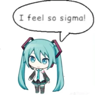 🙂 emoji Мику @vasachel Telegram sticker 23 of 52