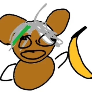 🍌 emoji Всратый гартик Telegram sticker 18 of 60