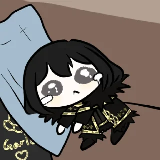 🥲 emoji Zena Cat (stolen by @Tortagor) Telegram sticker 8 of 40