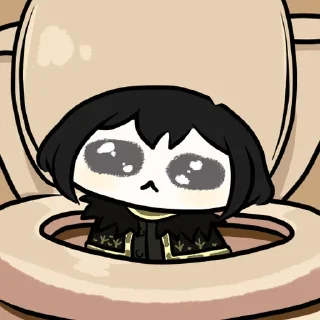 🎭 emoji Zena Cat by @cabric7986 (YouTube) Telegram sticker 21 of 76