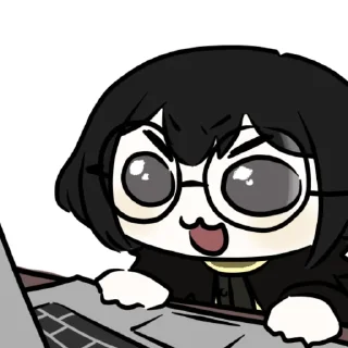 🥸 emoji Zena Cat (stolen by @Tortagor) Telegram sticker 15 of 40