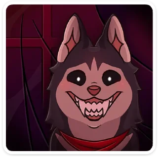 🐺 emoji Лаки от @TgSticker Telegram sticker 11 of 49