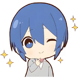 😉 emoji Маленький Отаку @Nyasticks Telegram sticker 18 of 41