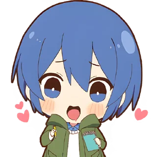 🥰 emoji Маленький Отаку @Nyasticks Telegram sticker 8 of 41