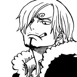 🌟 emoji санджи чб Telegram sticker 13 of 72