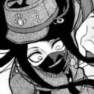 🖤 emoji Shingūji Korekiyo [@mama_Yamat Telegram sticker 8 of 40