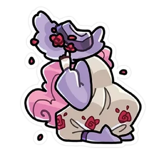 🙄 emoji бони @lolitastick х @stickers_vk Telegram sticker 18 of 48