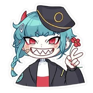 👋 emoji коу @lolitastick х @stickers_vk Telegram sticker 8 of 48