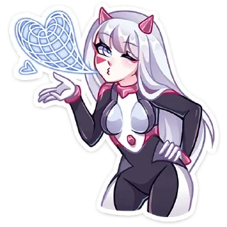 😘 emoji рейра @lolitastick х @stickers_vk Telegram sticker 20 of 50