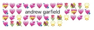 💓 emoji andrew garfield !!! Telegram sticker 5 of 95