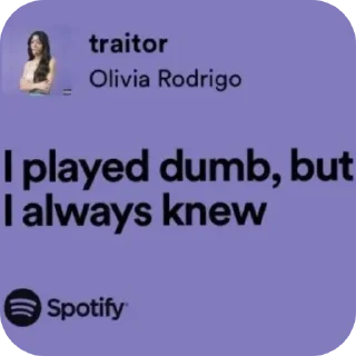 Sticker from lyrics