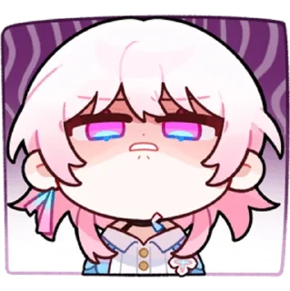 😠 emoji March 7th Telegram sticker 15 of 17