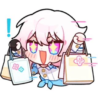 🌟 emoji March 7th Telegram sticker 9 of 17