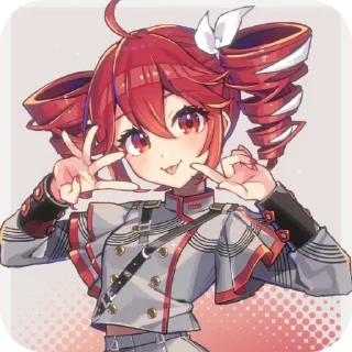 📖 emoji Kasane Teto<3 @keittwxuq Telegram sticker 15 of 50