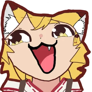 😊 emoji Сенко нян Telegram sticker 1 of 12