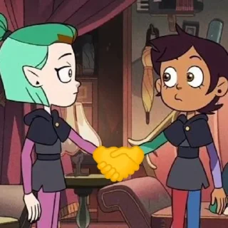 🤝 emoji 🤝 Telegram sticker 5 of 16
