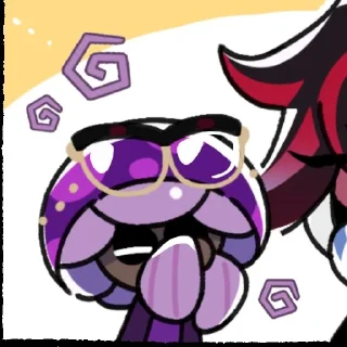 😊 emoji Poison Mushroom Cookie Telegram sticker 14 of 14