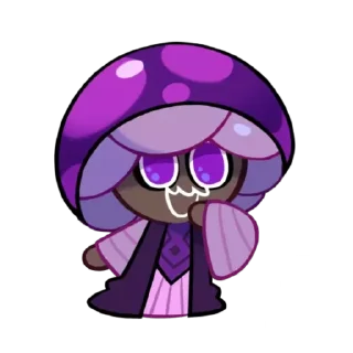 🍄 emoji Poison Mushroom Cookie! Telegram sticker 16 of 22