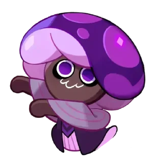 🍄 emoji Poison Mushroom Cookie! Telegram sticker 12 of 22