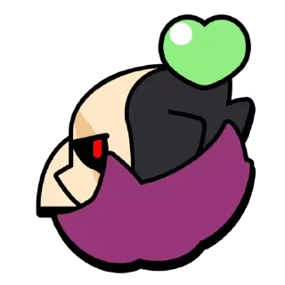 ⬜️ emoji Brawl Stars Pins | @BSRegion Telegram sticker 19 of 120