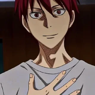 😄 emoji Акаши Сейджуро Telegram sticker 11 of 16