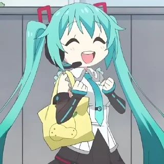 💙 emoji Хатсуне Мику💙🕊️ Telegram sticker 17 of 60