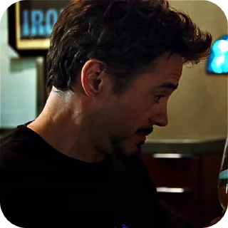 🥂 emoji 💫Tony Stark💫 Telegram sticker 16 of 49