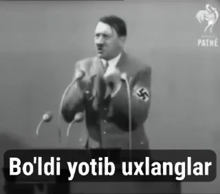 🇩🇪 emoji @makhmudov421 Adolf Hitler Telegram sticker 12 of 120