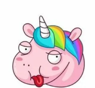 😵‍💫 emoji Йоу единорог Telegram sticker 18 of 24