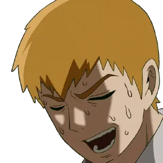 😅 emoji БОЛЬШЕ ⇨ @CLOOBHUB МОБ ПСИХО 100 MOB PSYCHO 100 ТГ Telegram sticker 23 of 52