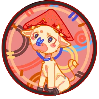 🍄 emoji скины мявкалки Telegram sticker 9 of 68