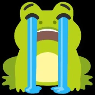 🐸 emoji 🐸FROG Telegram sticker 5 of 8