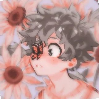🥦 emoji IZUKU MIDORIYA Telegram sticker 17 of 43